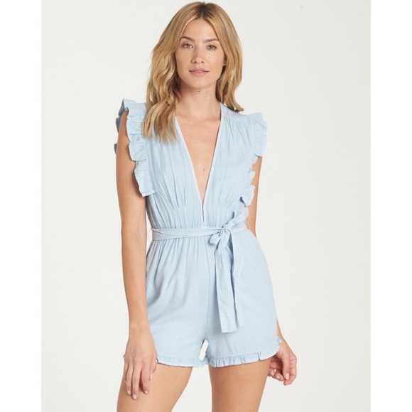 Blue billabong romper - Picture 1 of 3